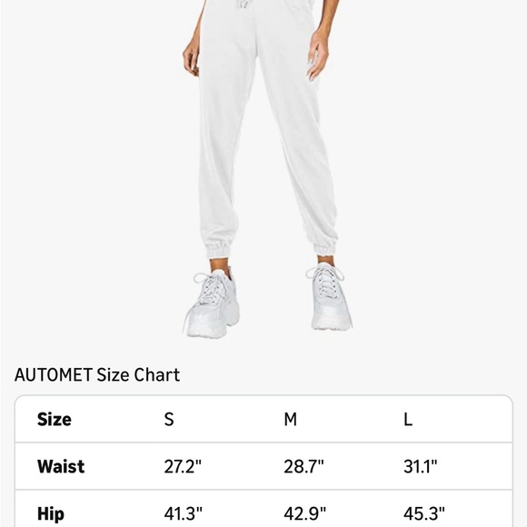 Like New Women's Cinch Bottom Athletic Joggers with Pockets - Picture 4 of 6